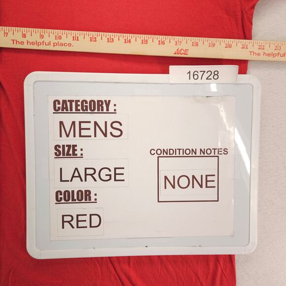 Columbia Short Sleeve Crew Neck Graphic T Shirt Mens Size Large L Red - Picture 7 of 9